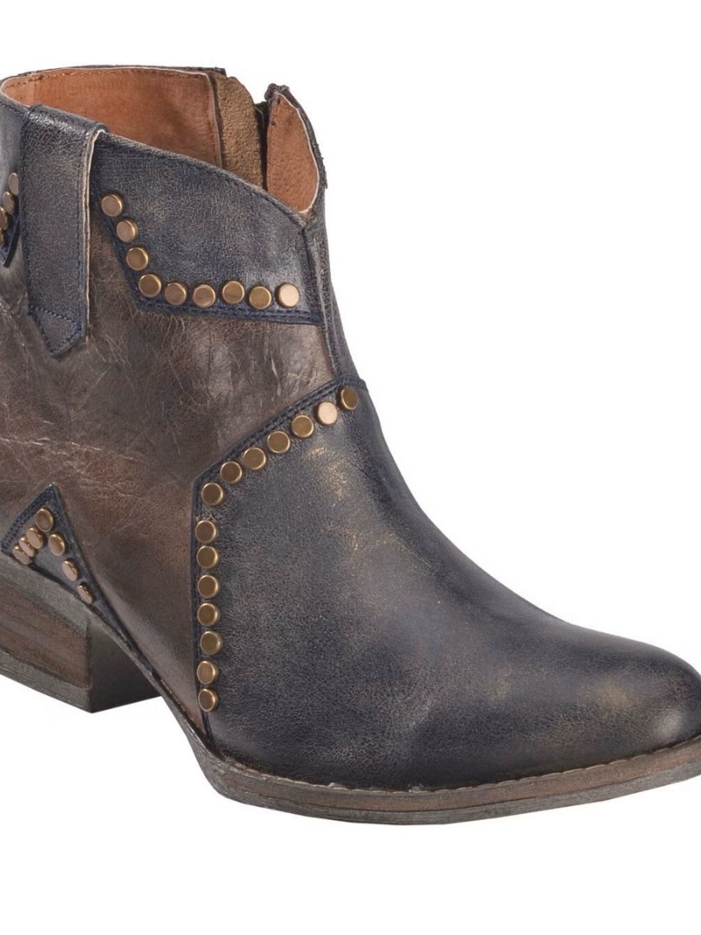 Circle G Leather Ankle Boots